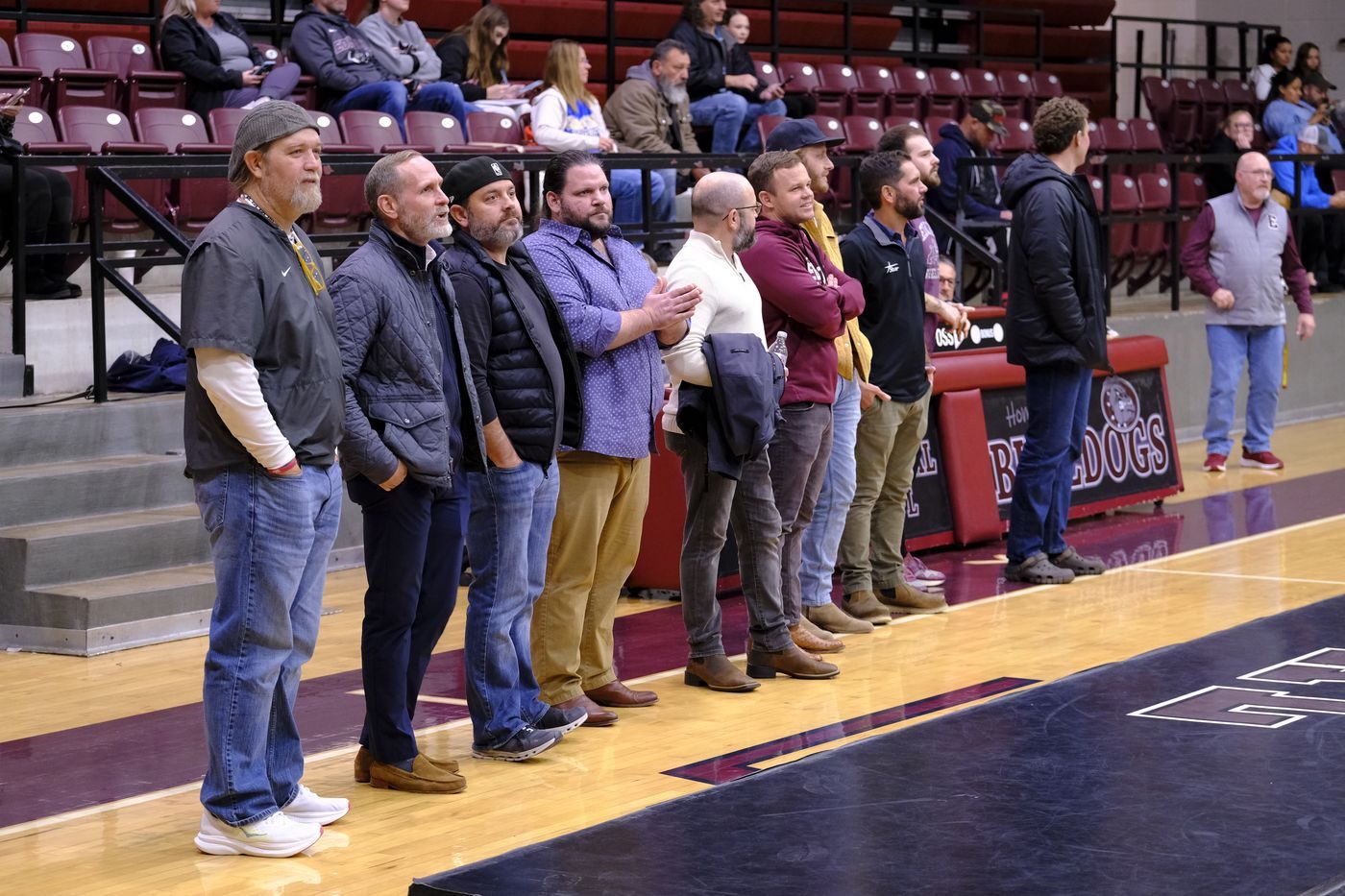 Edmond wrestling alumni back in the room